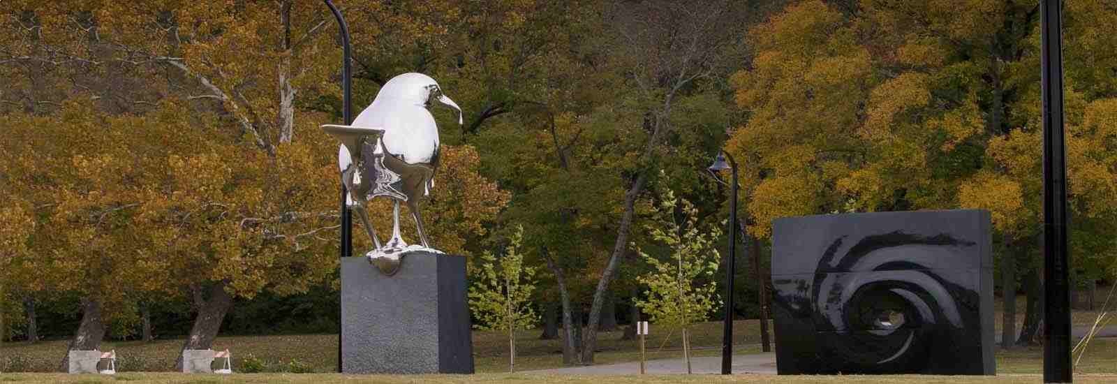 품질 옥외 금속 조각품 공장