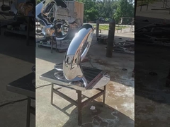 금속 모던 스타일 유명한 초록은 실내 장식을 위해 조각을 합니다