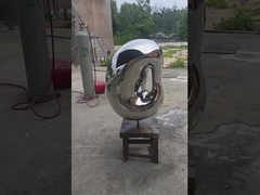 호텔을 위한 스테인레스 강 작은 정원 sculpture,1.0m 높이 실내 장식